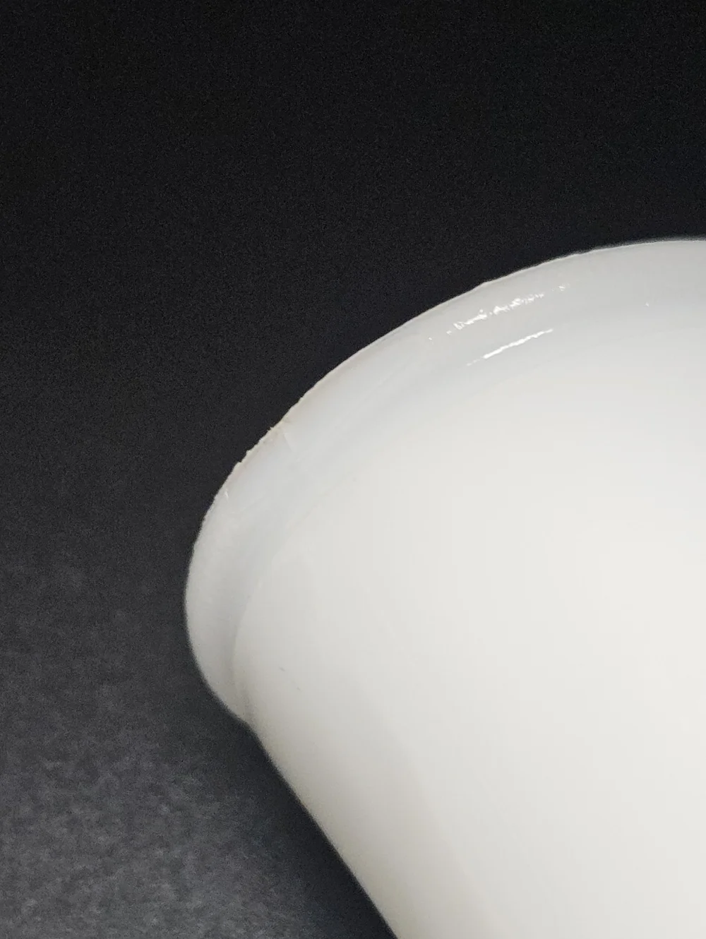 Vintage Randall Beehive Milkglass Vases, Set of Two